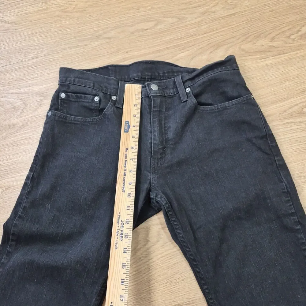 Levis 559 Jeans Men 32x32 Black Relaxed Straight Leg Stretch Denim Y2K Cowboy